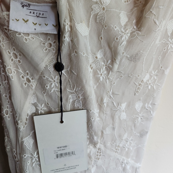 NWT Spell Lucette Wedding Gown - Picture 7 of 15